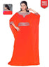 Farasha Style Kaftan With Designer Waist Belt